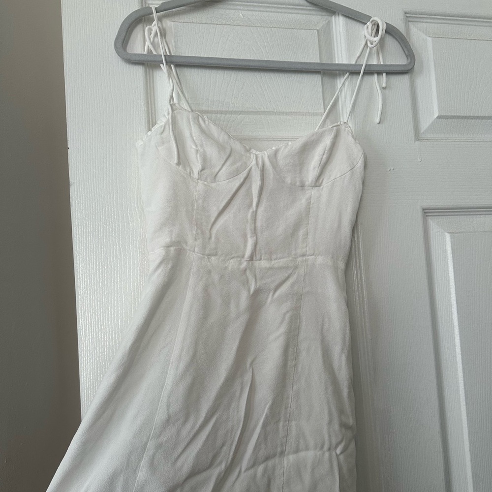 White summer dress